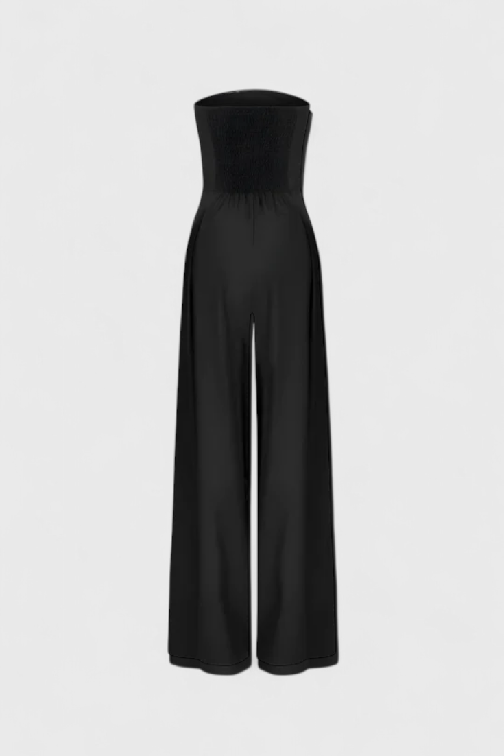 Ilona Mono Elegante Sin Mangas Escote Estructurado De Noche