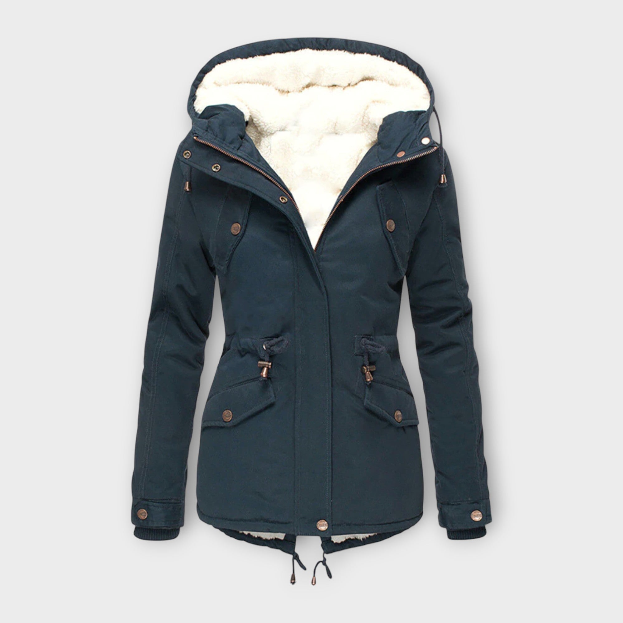 Alina Chaqueta Invierno Impermeable Forrada Femenina