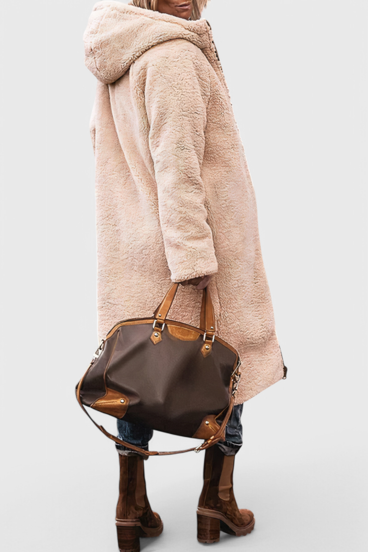 Diaria Parka Isabella Acolchada Suave Para Invierno