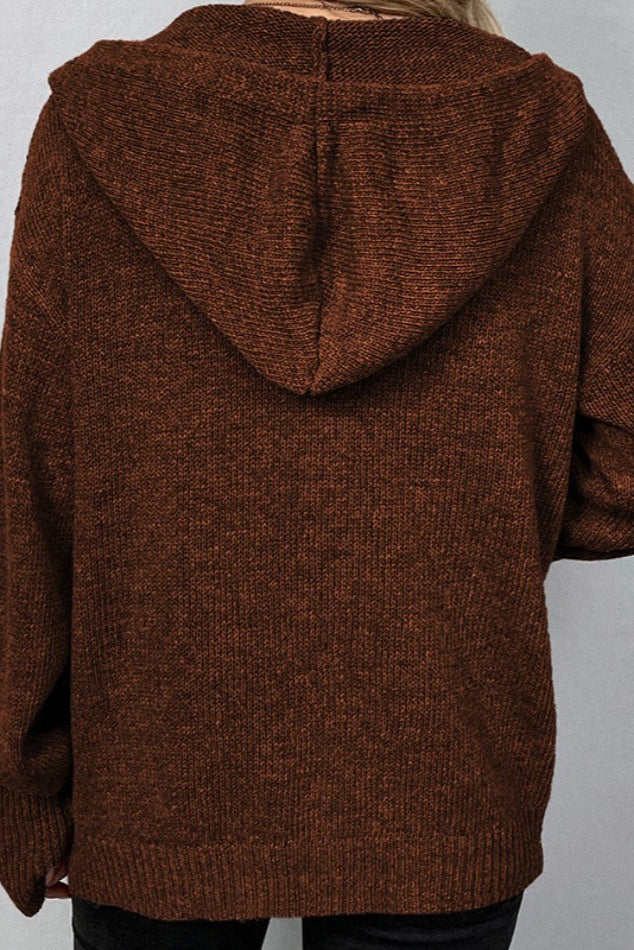 Luna Cardigan De Punto Suave Con Caída Elegante Versátil