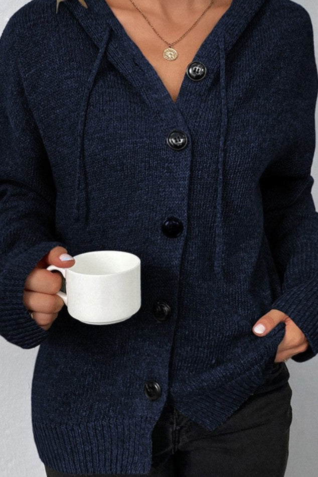 Luna Cardigan De Punto Suave Con Caída Elegante Versátil
