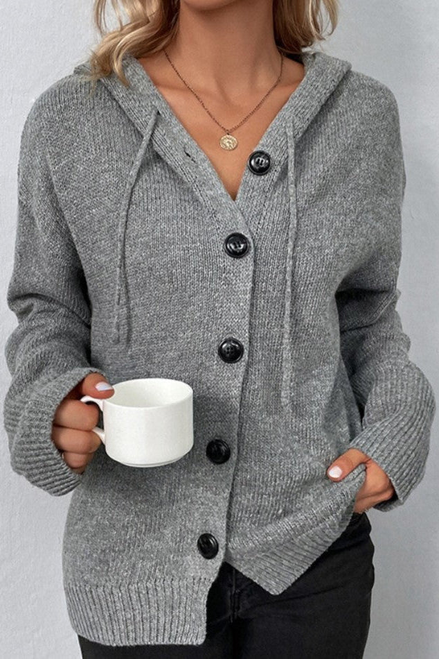 Luna Cardigan De Punto Suave Con Caída Elegante Versátil
