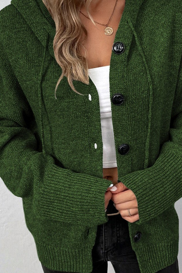 Luna Cardigan De Punto Suave Con Caída Elegante Versátil