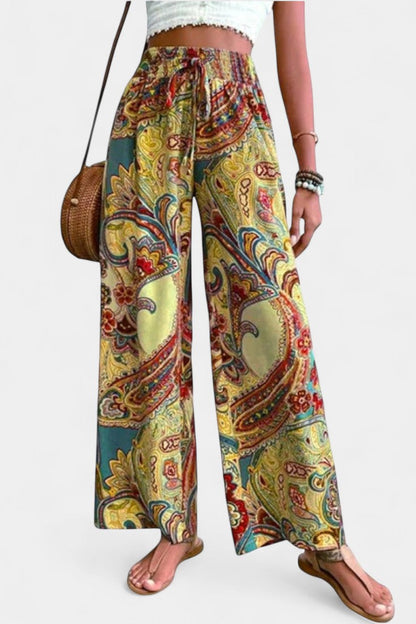 Victoria Pantalones Pierna Ancha Ligero Silueta Fluida