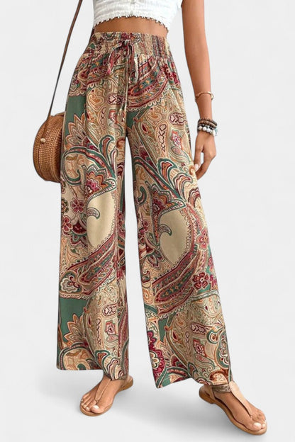 Victoria Pantalones Pierna Ancha Ligero Silueta Fluida