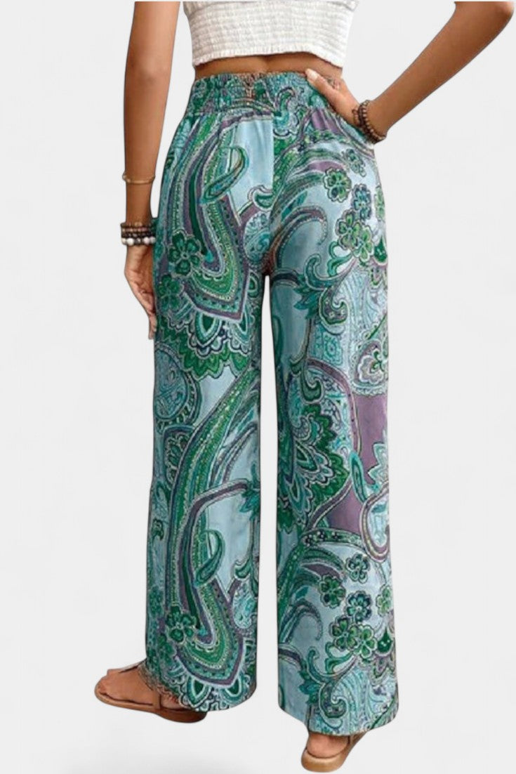 Victoria Pantalones Pierna Ancha Ligero Silueta Fluida