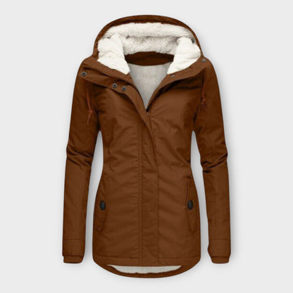 Elina Chaqueta Invierno Acolchada Resistente Al Agua