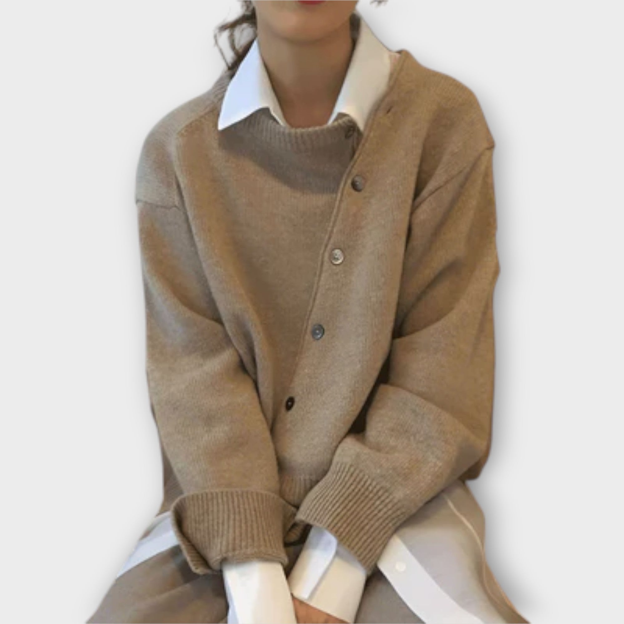Marina Cardigan Otoño Suave Y Ligero Para Mujer Versátil