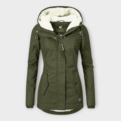 Elina Chaqueta Invierno Acolchada Resistente Al Agua