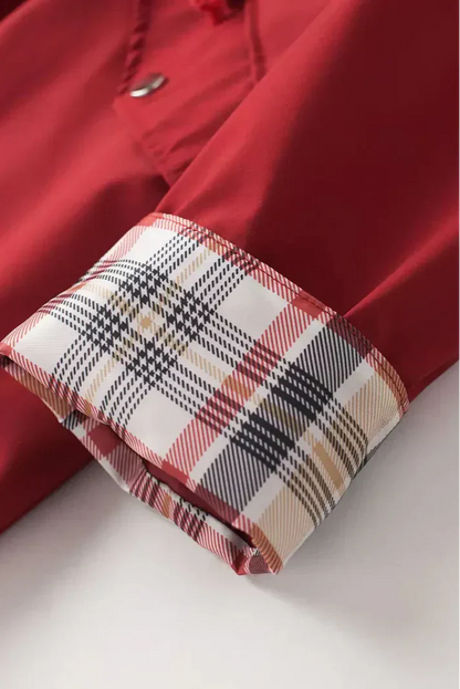 Doemi Abrigo Impermeable Manga Larga Corte Ajustado Dama