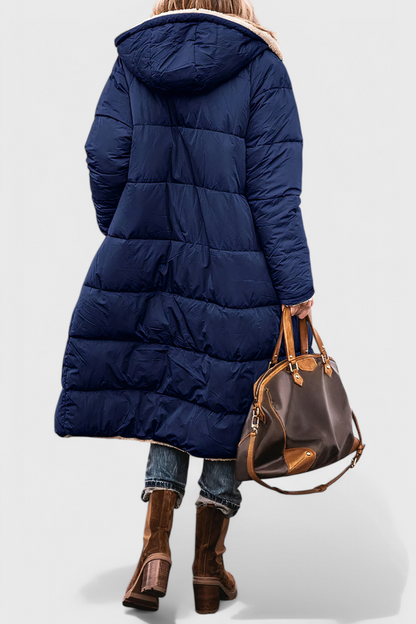 Diaria Parka Isabella Acolchada Suave Para Invierno