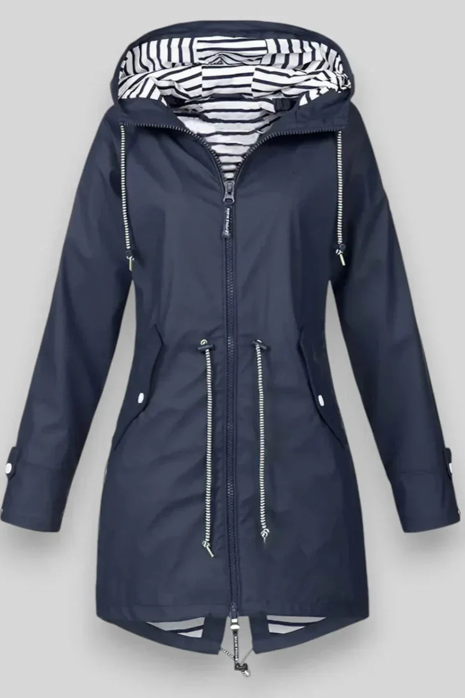 Ariana Chaqueta Impermeable Ligera Con Capucha Mujer