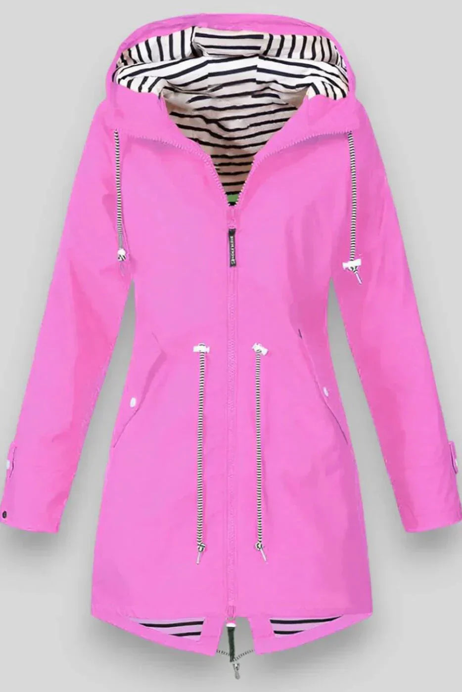 Ariana Chaqueta Impermeable Ligera Con Capucha Mujer