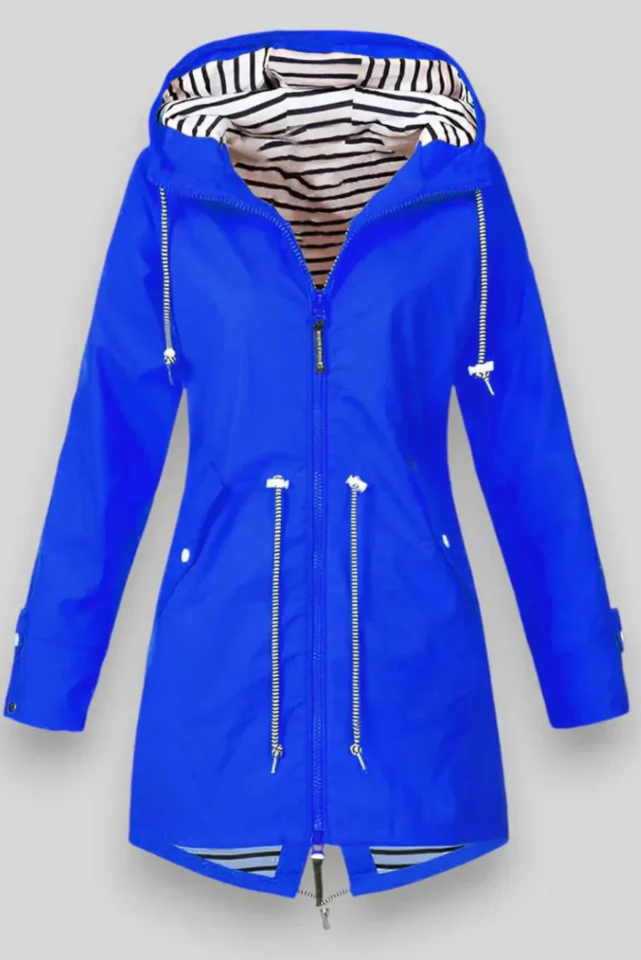 Ariana Chaqueta Impermeable Ligera Con Capucha Mujer