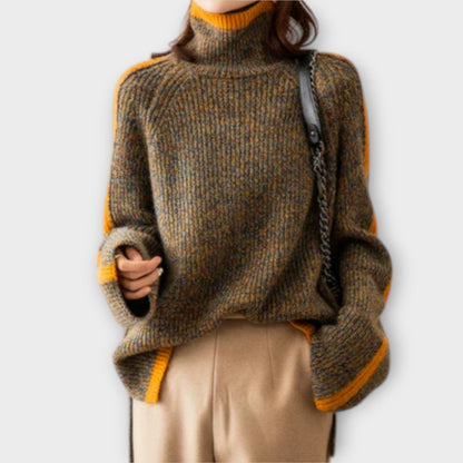 Eline Suéter Mujer Tejido Cálido Para Invierno Casual