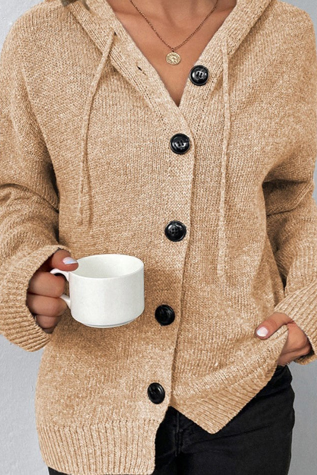 Luna Cardigan De Punto Suave Con Caída Elegante Versátil