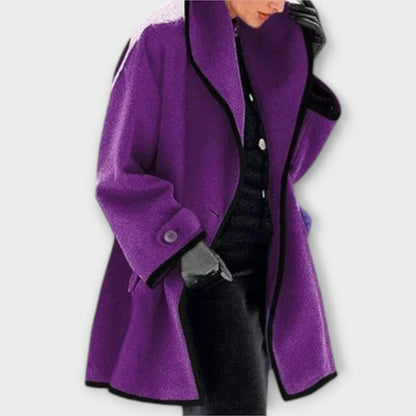 Elena Gabardina Trench Entallada Con Detalles Refinados