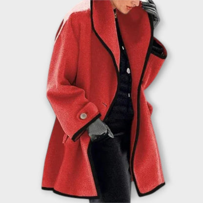 Elena Gabardina Trench Entallada Con Detalles Refinados
