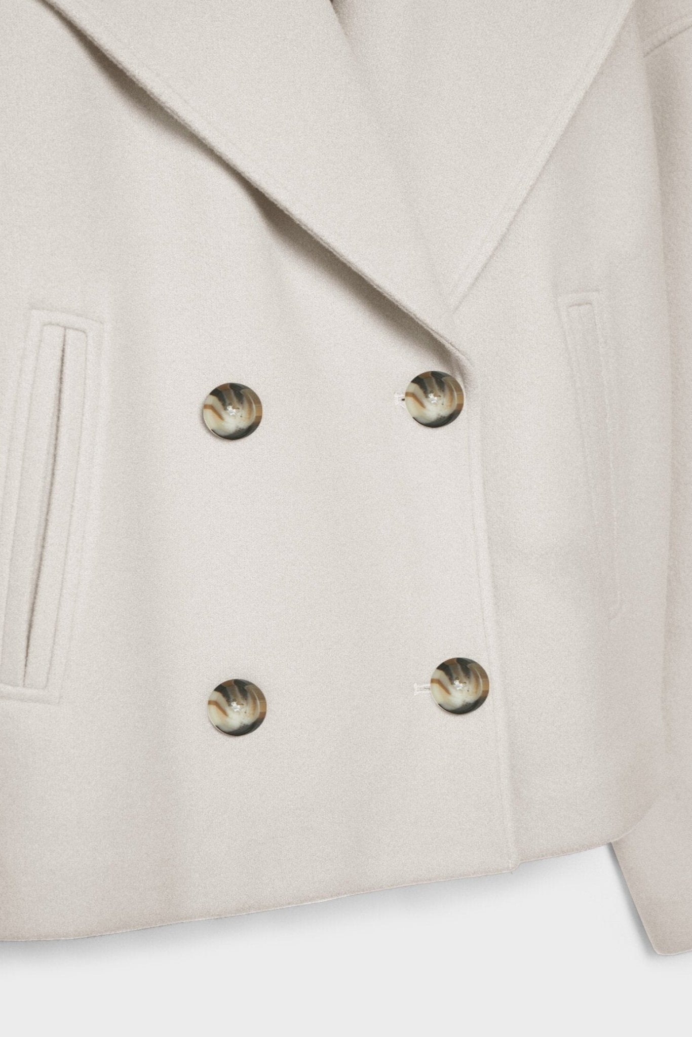 Dalia Chaqueta Doble Botonadura Elegante Para Oficina