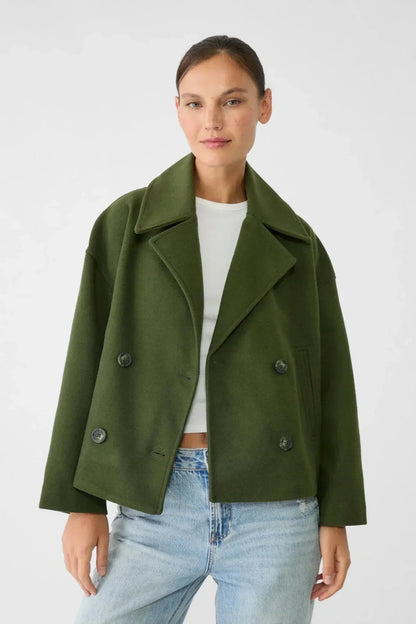 Dalia Chaqueta Doble Botonadura Elegante Para Oficina