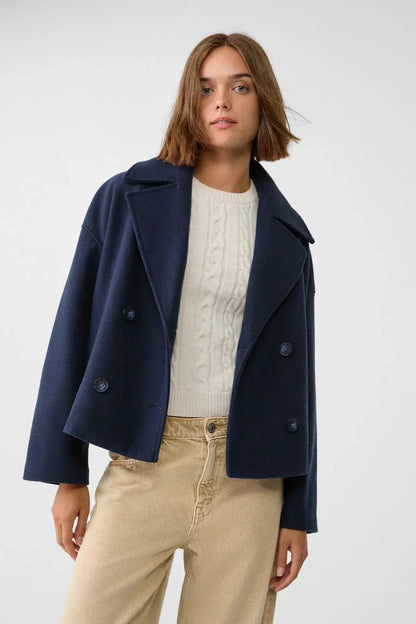 Dalia Chaqueta Doble Botonadura Elegante Para Oficina